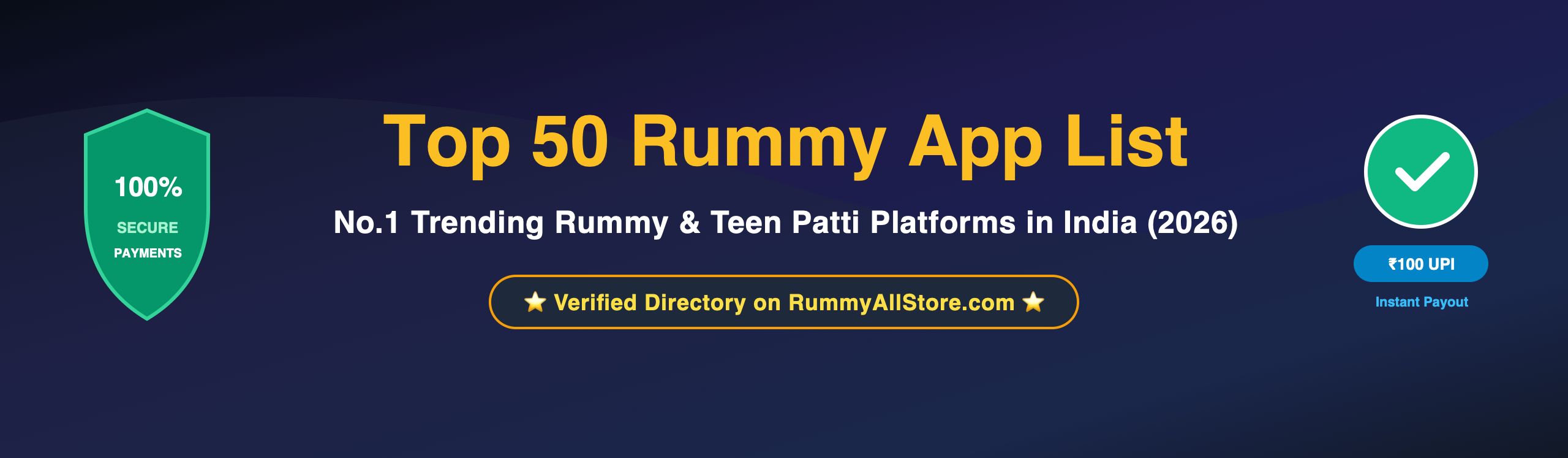 Top Trending Rummy App List 2026 ₹41 and ₹51 Bonus